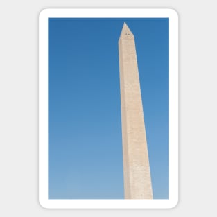 Washington Monument tall obelisk in National Mall Sticker